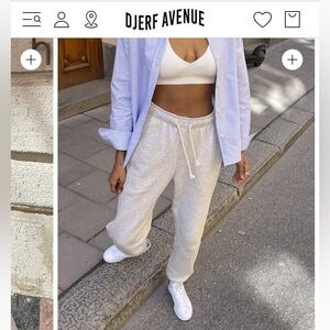 Djerf Avenue Staple Sweatpants -NWT